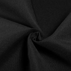 Ткань Грета Водоотталкивающая (80%пф, 20%хл) (Ширина 150см), цвет Черный (на отрез) в Дубне
