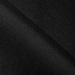 Ткань Oxford 600D PU (Ширина 1,48м), цвет Черный (на отрез) в Дубне