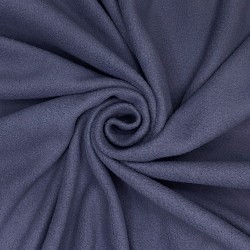 Ткань Флис Односторонний 130 гр/м2 (Ширина 150см), цвет Темно-серый (на отрез) в Дубне