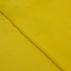 Флис Односторонний 180 гр/м2, Желтый (на отрез)  в Дубне