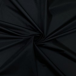 Ткань Дюспо 240Т  WR PU Milky (Ширина 150см), цвет Черный (на отрез) в Дубне