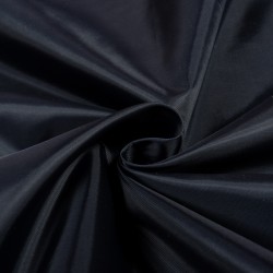 Ткань подкладочная Таффета 190Т (Ширина 150см), цвет Темно-Синий (на отрез) в Дубне
