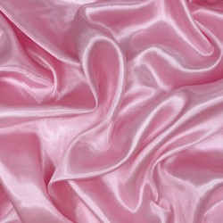 Ткань Атлас-сатин (Ширина 150см), цвет Розовый (на отрез) в Дубне