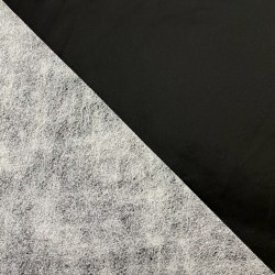 Ткань для чехлов на уличную мебель 260 г/м2 (Ширина 180см), цвет Чёрный (на отрез) в Дубне