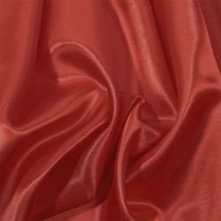 Ткань Атлас-сатин, цвет Красный (на отрез)  в Дубне