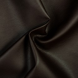Эко кожа (Искусственная кожа) (Ширина 138см), цвет Темно-Коричневый (на отрез) в Дубне