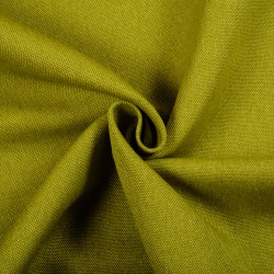 Ткань Рогожка (мебельная) (Ширина 140см), цвет Зелёный (на отрез) в Дубне
