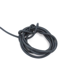 Шнур (Резинка) шляпный 3мм, цвет Серый (на отрез)  в Дубне