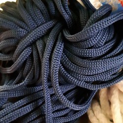 Шнур для одежды d-4.5мм, цвет Синий (на отрез) в Дубне