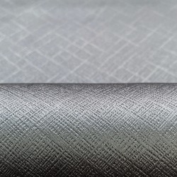 Ткань Блэкаут для штор светозатемняющая 100% (Ширина 280см)  &quot;Орнамент Серый&quot; (на отрез) в Дубне
