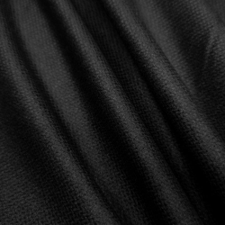 Ткань Блэкаут для штор светозатемняющая 75% &quot;Рогожка Черная&quot; (опт)  в Дубне